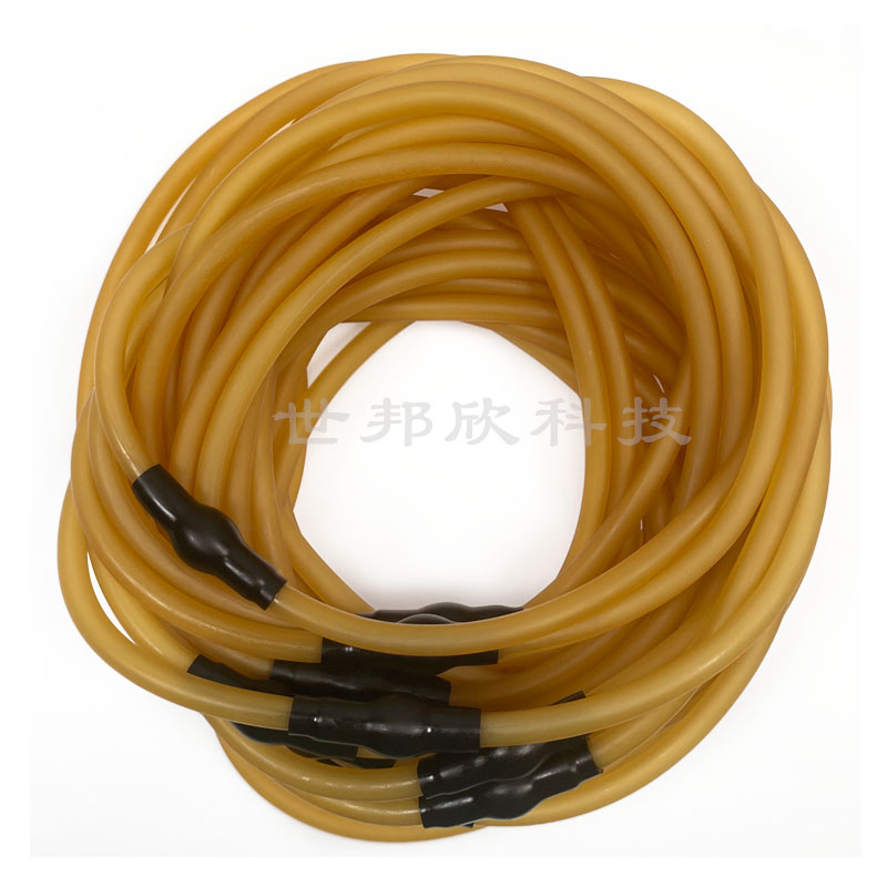 天然乳膠彈力皮筋繩高彈力乳膠管條蹦床配件
